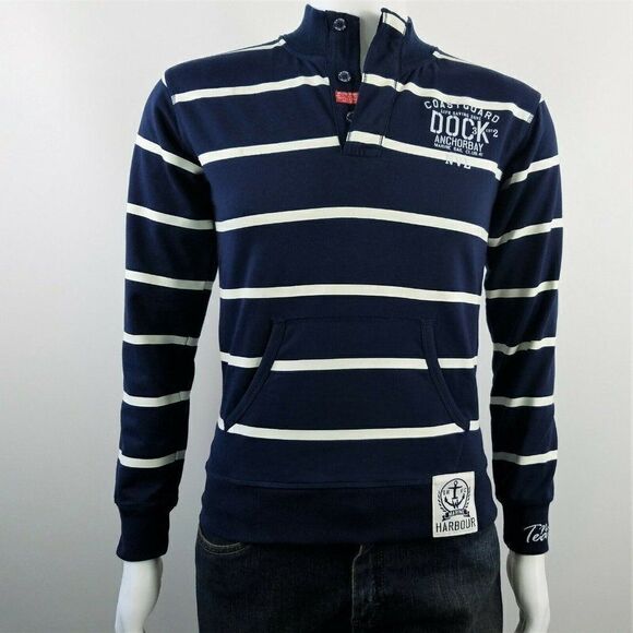 Piazza Italia Nautical Sweatshirt Youth Boys - Picture 1 of 10